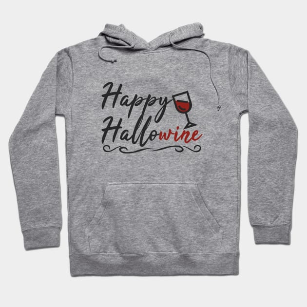 Happy Hallowine Hoodie by LunaMay